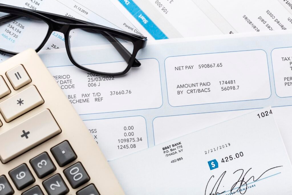 1. Visual Guide Illustrating Steps To Obtain A Tax Refund, Featuring Forms And Financial Documents.