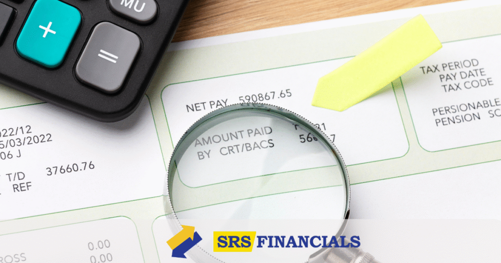 SFS Financials logo representing a company offering diverse financial services for individuals and businesses, including IRS guidelines.