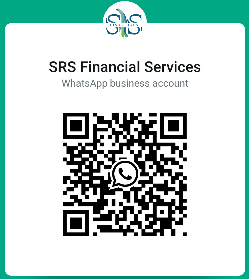Srs Financial Services Whatsapp Qr Code For Business Account Access And Communication.