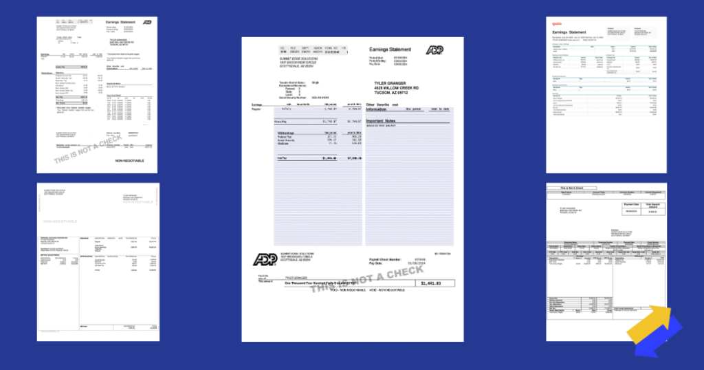 What Exactly is a Paystub Template​